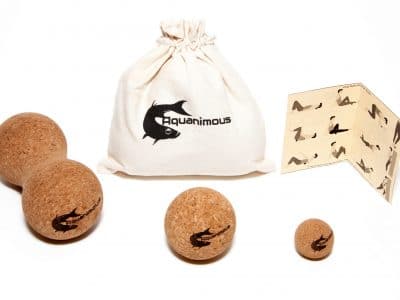 Set of 3 Cork Massage Balls