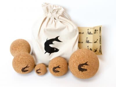 Set of 4 Cork Massage Balls